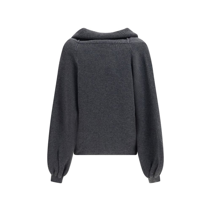 Dolce &amp; Gabbana Gray Wool Oves Aries Cardigan