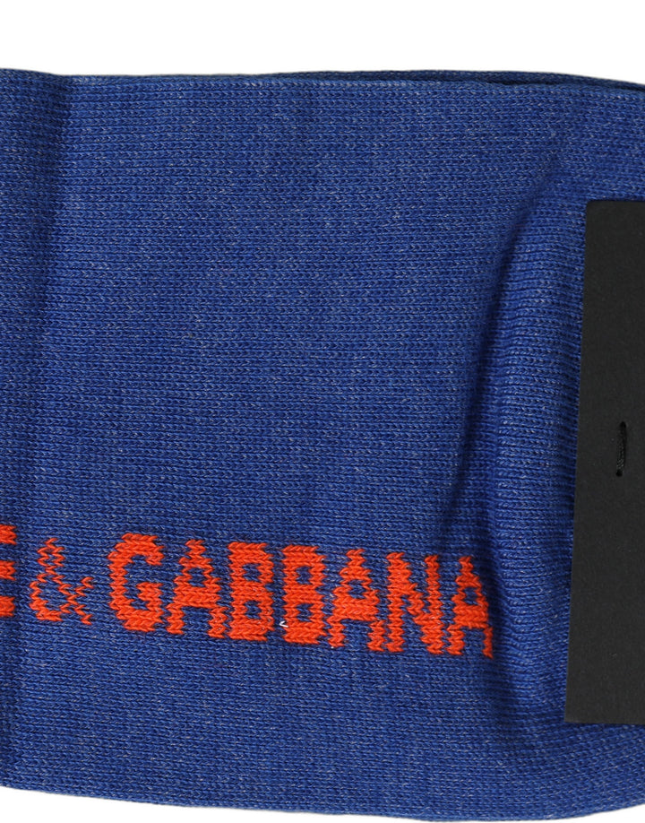 Dolce &amp; Gabbana Men Multicolor Cotton Ankle Length Accessory Socks