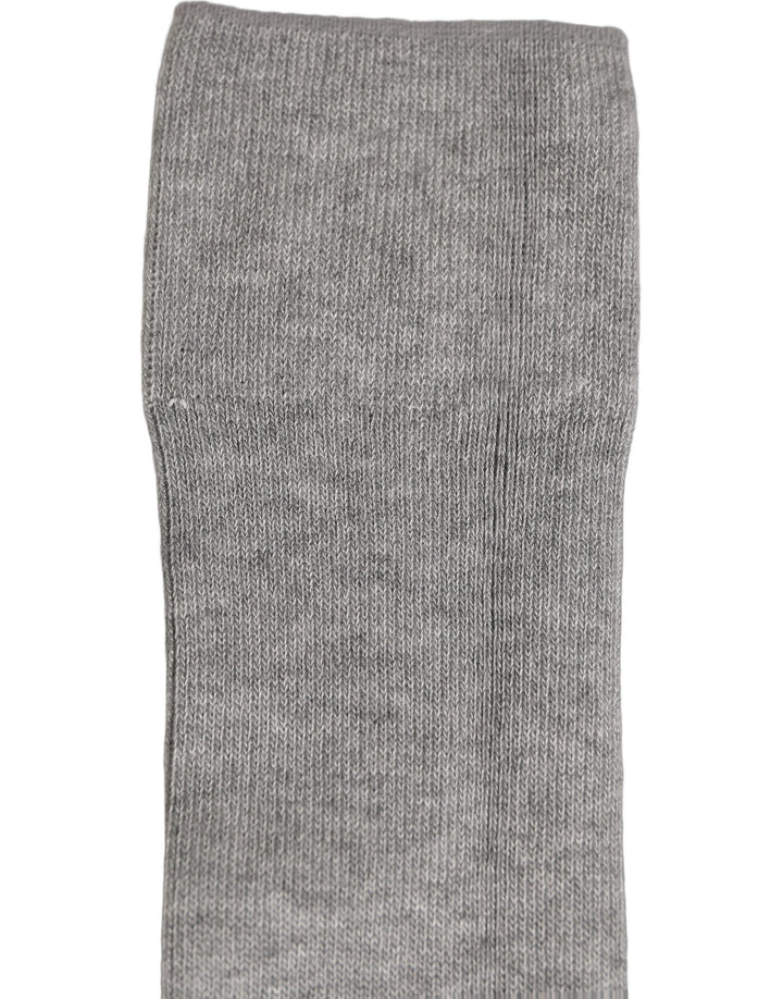 Dolce &amp; Gabbana Men Gray Viscose Over The Calf Accessory Socks