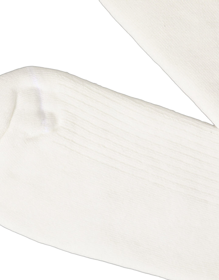 Dolce &amp; Gabbana White Cotton DG Logo Mid Calf Accessory Socks