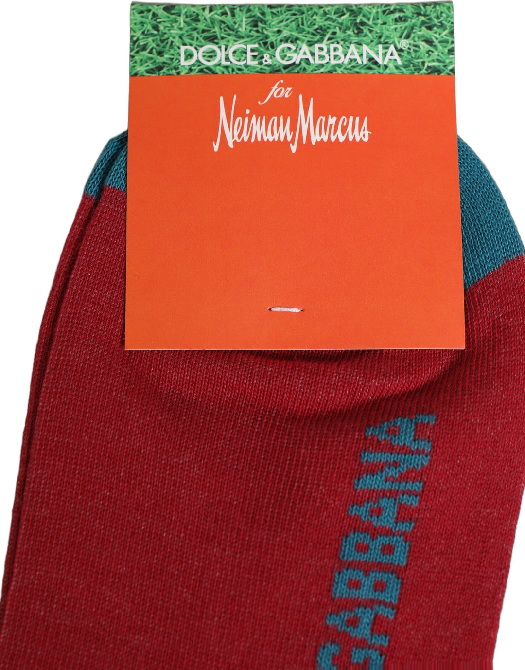 Dolce &amp; Gabbana Men Multicolor Cotton Mid Calf Accessory Socks