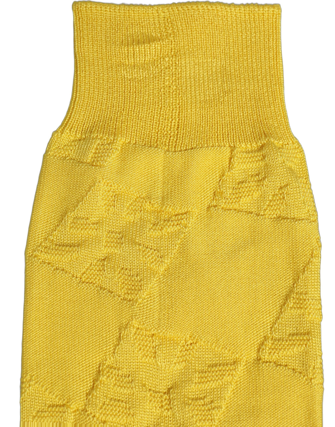 Dolce &amp; Gabbana Men Yellow 100% Silk Mid Calf Accessory Socks