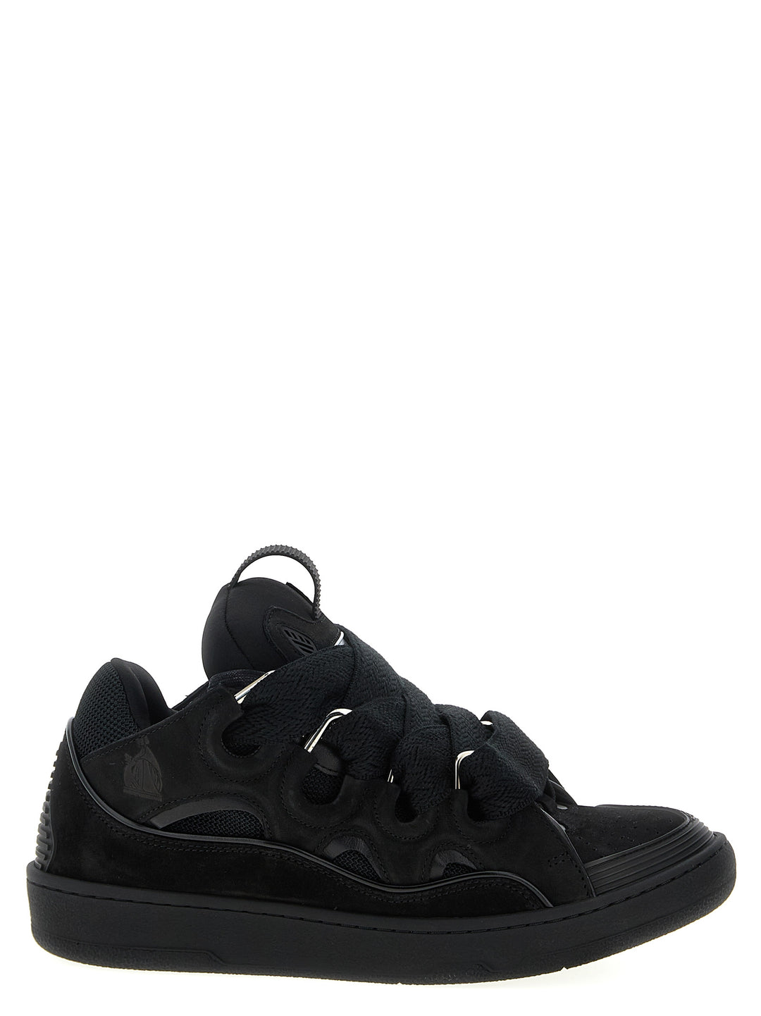 Lanvin Black Calfskin Sneakers