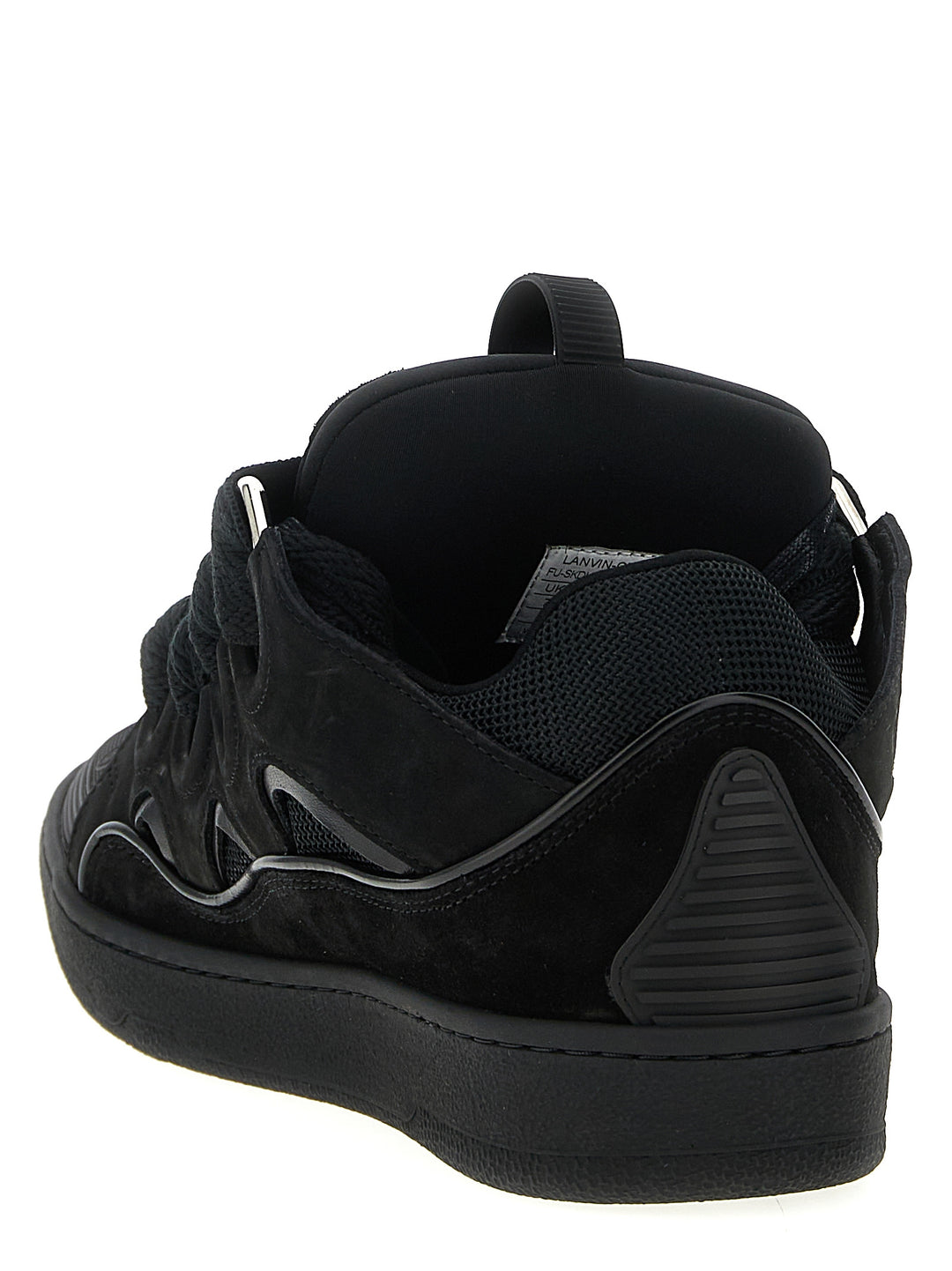 Lanvin Black Calfskin Sneakers