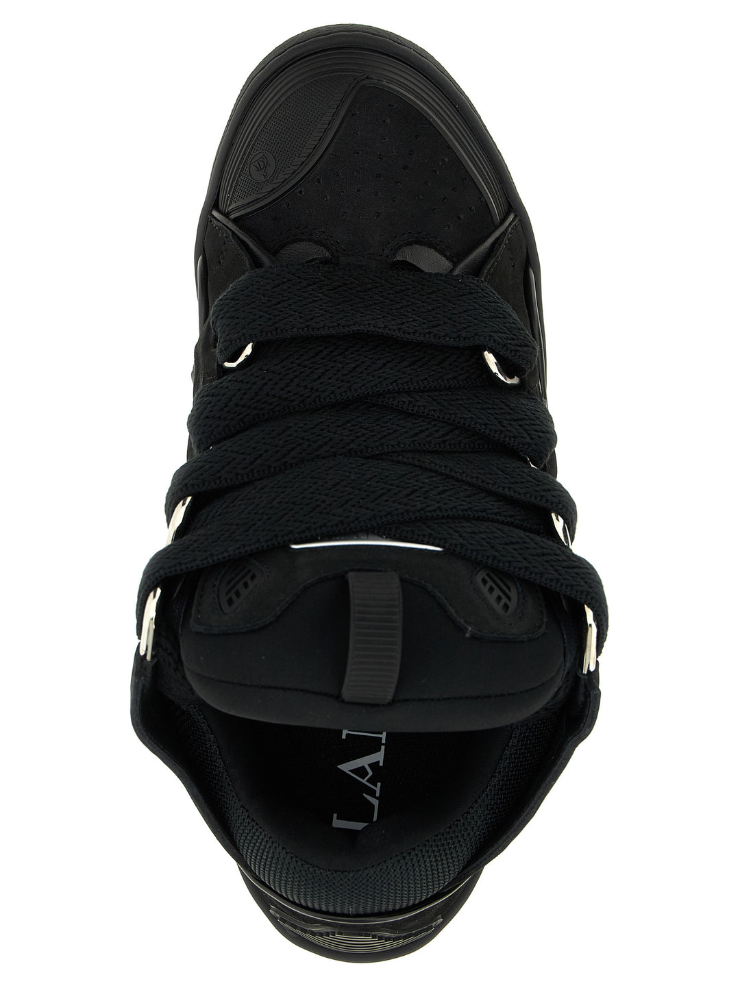 Lanvin Black Calfskin Sneakers