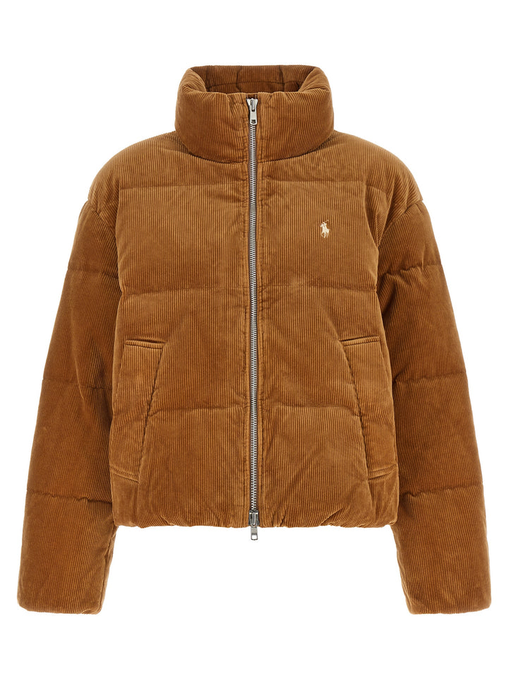 Polo Ralph Lauren Brown Cotton Full-Length Jacket