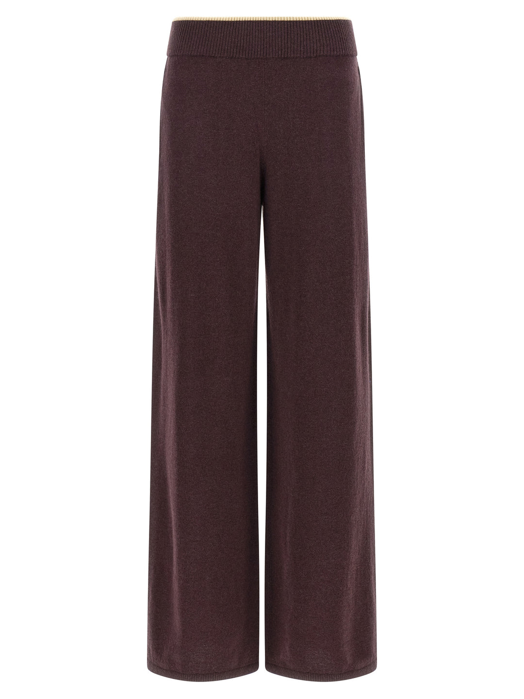PINKO Purple Wool Casual Pants