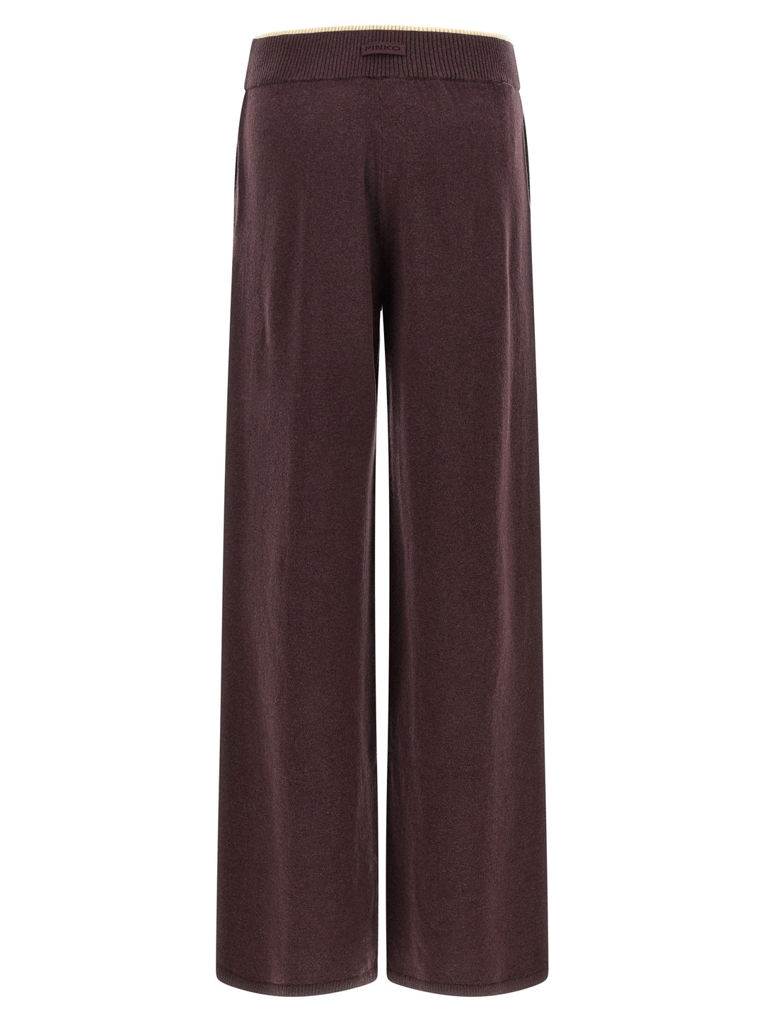 PINKO Purple Wool Casual Pants