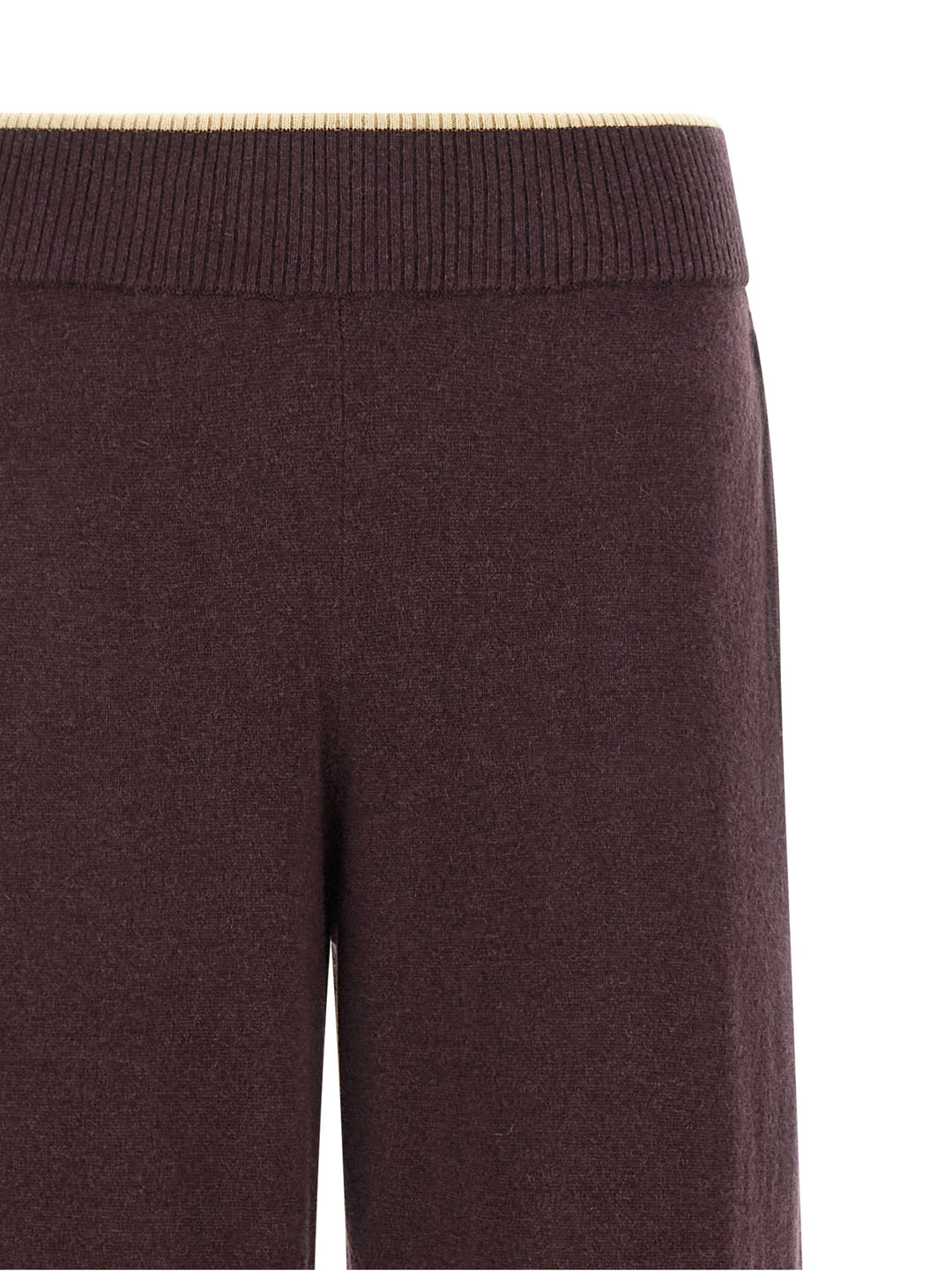 PINKO Purple Wool Casual Pants