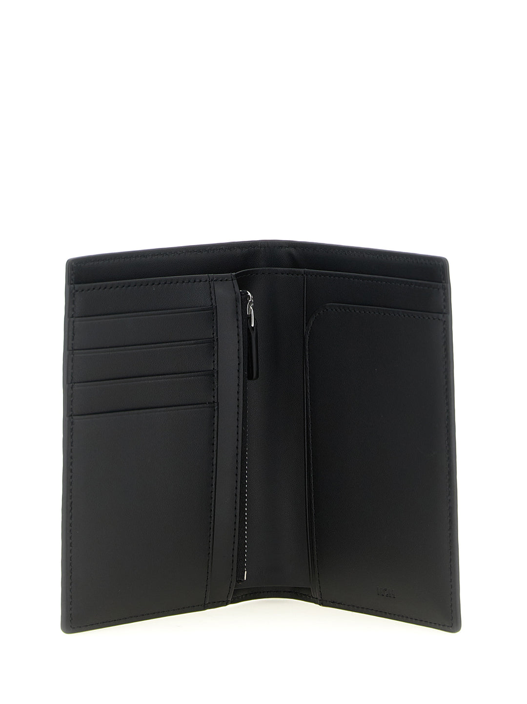 MCM Black Polyethylene Wallet