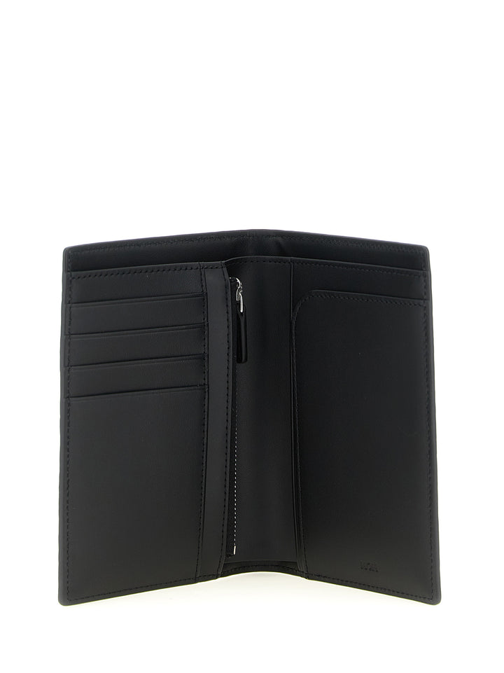 MCM Black Polyethylene Wallet