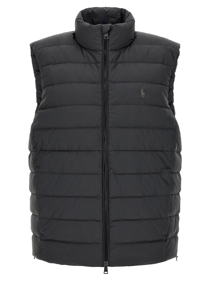 Polo Ralph Lauren Black Polyester Sleeveless Jacket