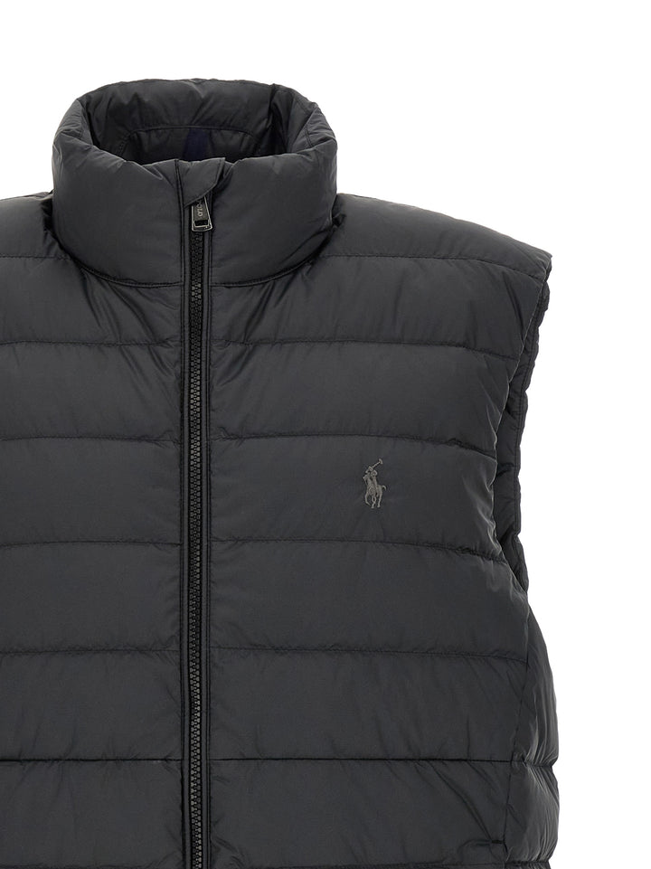 Polo Ralph Lauren Black Polyester Sleeveless Jacket
