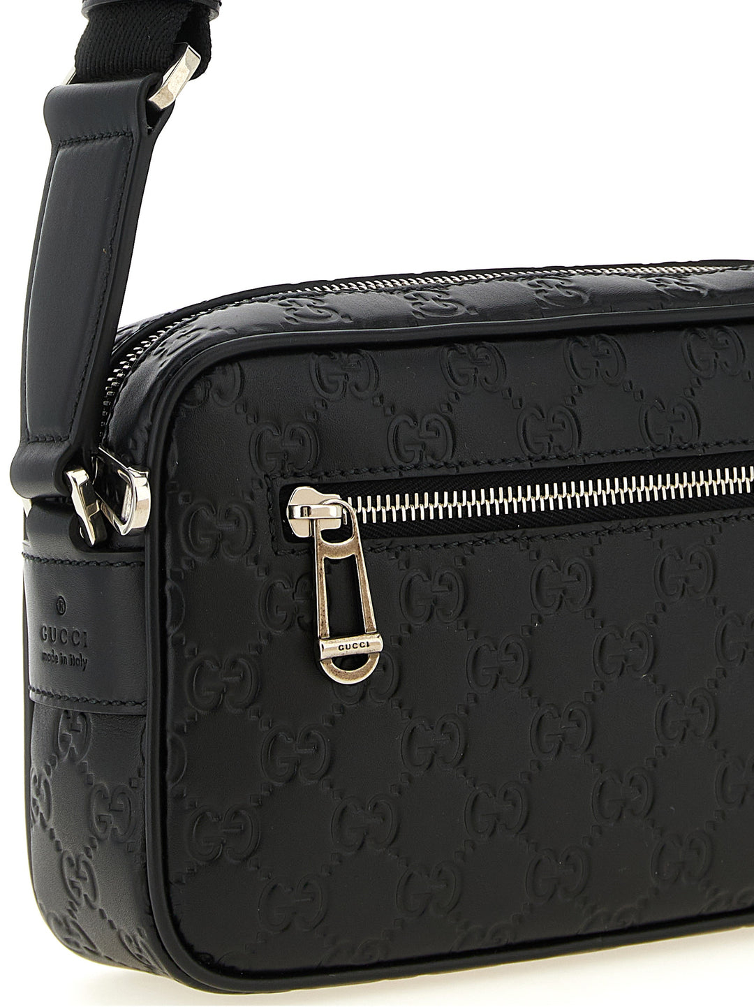Gucci Black Calfskin Crossbody Bag