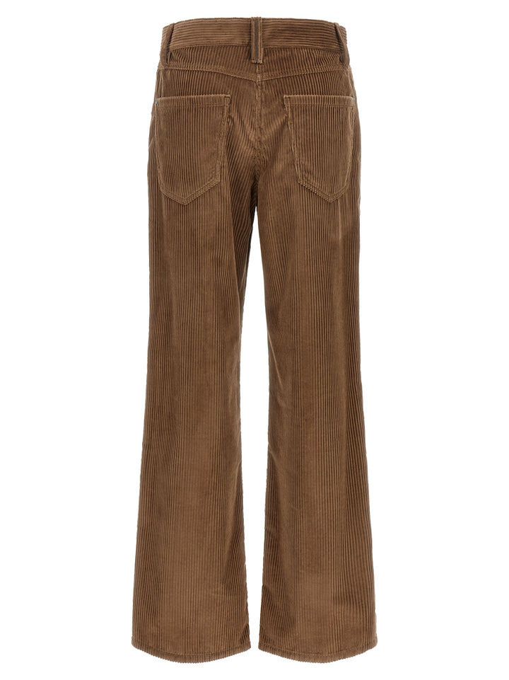 Brunello Cucinelli Brown Cotton Casual Pants