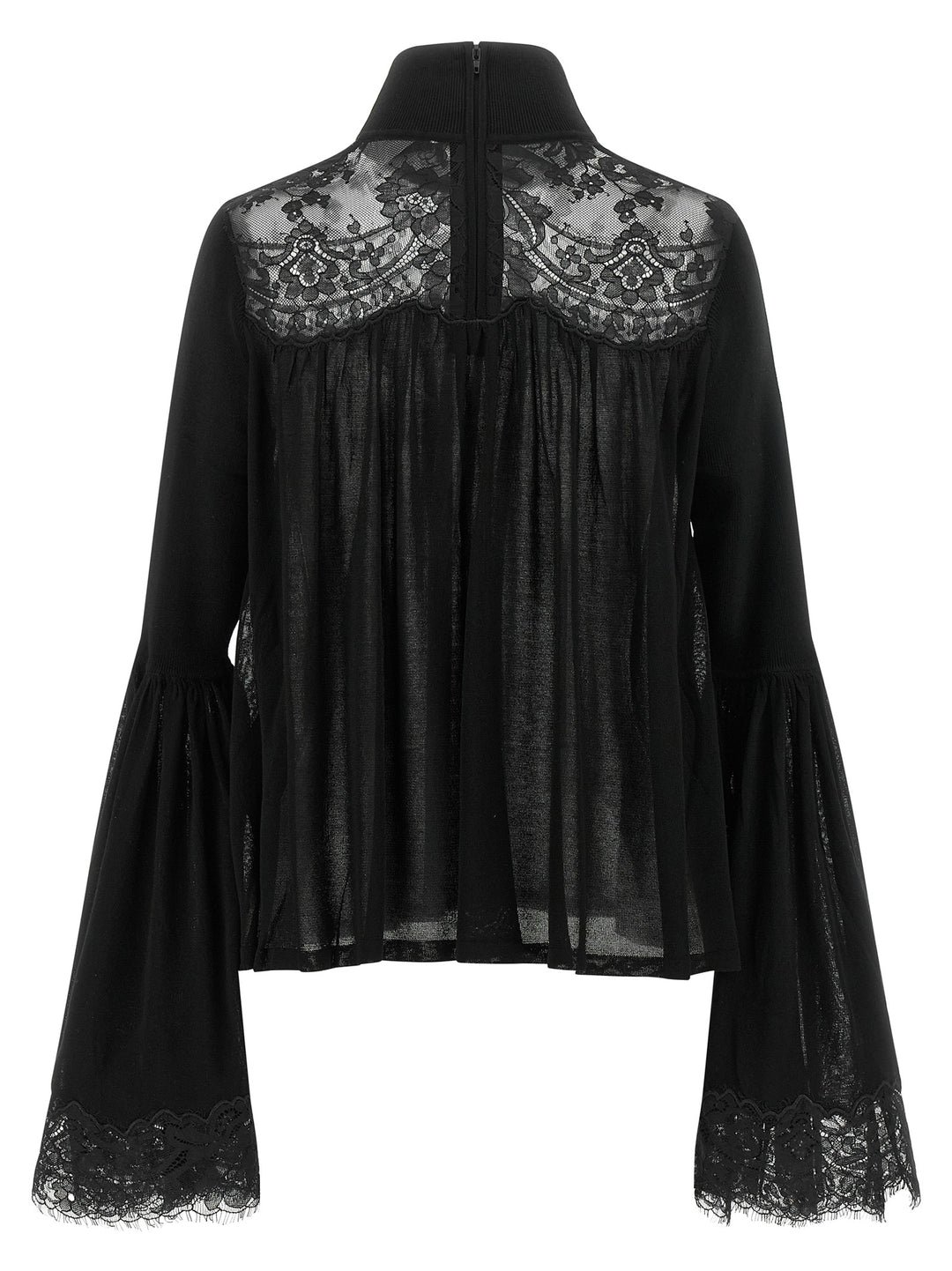 Zimmermann Black Lyocell Blouse