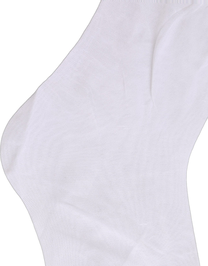 Dolce &amp; Gabbana .White Nylon Logo Calf Long Women Accessory Socks