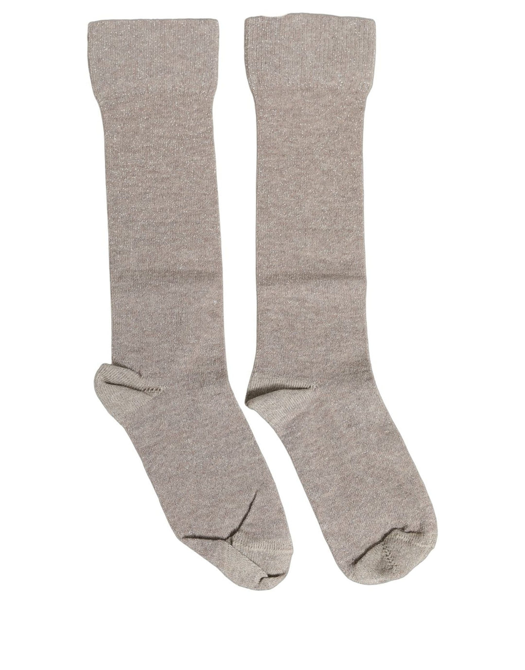 Dolce &amp; Gabbana Gray Viscose Logo Mid Calf Accessory Socks