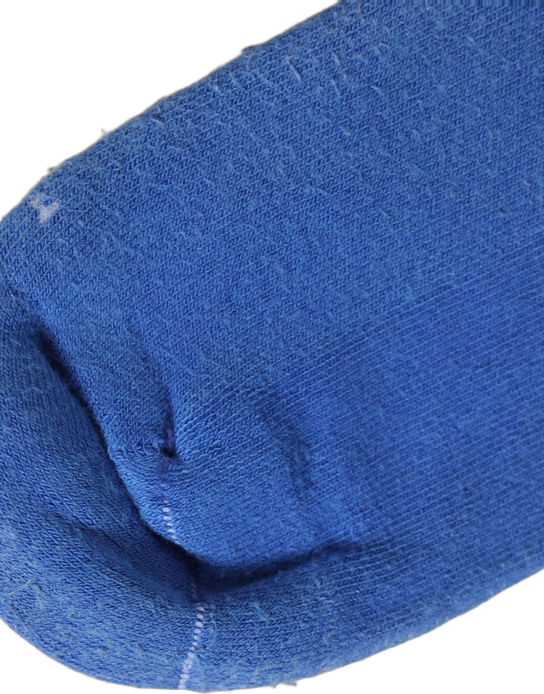 Dolce &amp; Gabbana Blue Cotton Ribbed Mid Calf Women Accessory Socks