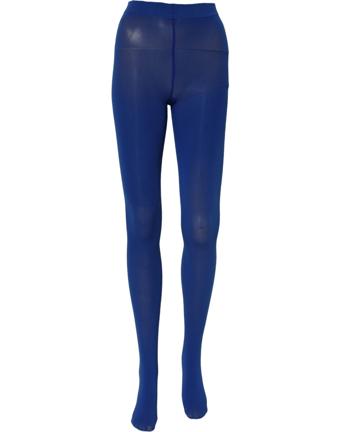 Dolce &amp; Gabbana Blue Nylon Tights Stocking Pantyhose Socks