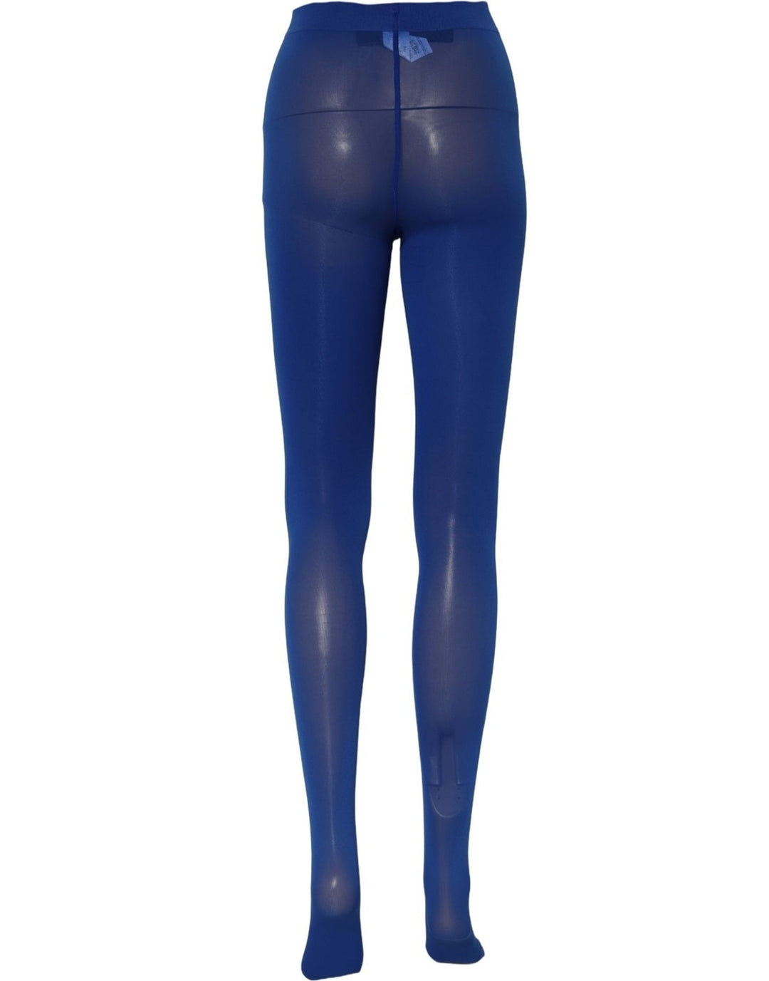 Dolce &amp; Gabbana Blue Nylon Tights Stocking Pantyhose Socks