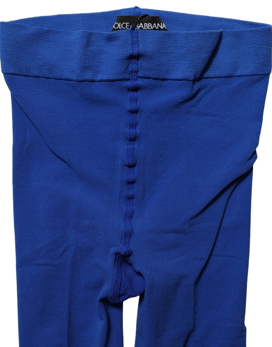 Dolce &amp; Gabbana Blue Nylon Tights Stocking Pantyhose Socks