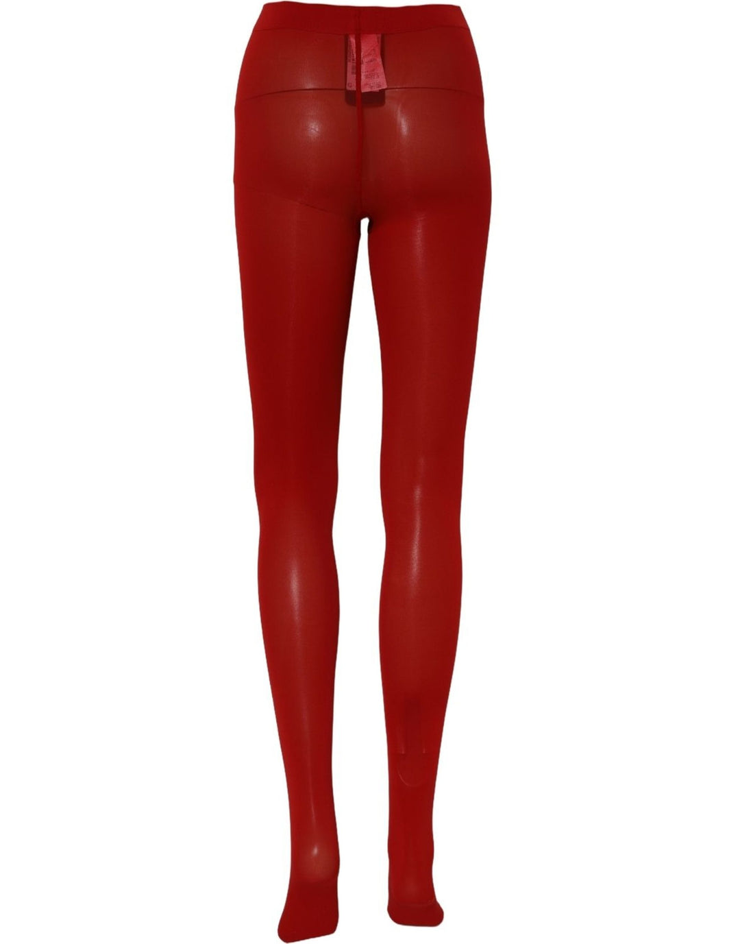 Dolce &amp; Gabbana Red Nylon Tights Stocking Pantyhose Socks