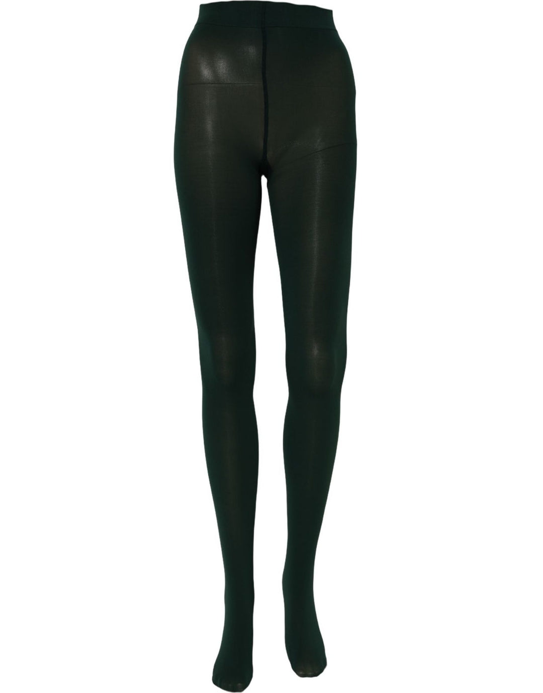 Dolce &amp; Gabbana Dark Green Nylon Tights Stocking Pantyhose Socks