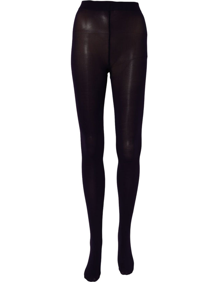 Dolce &amp; Gabbana Violet Nylon Tights Stocking Pantyhose Socks