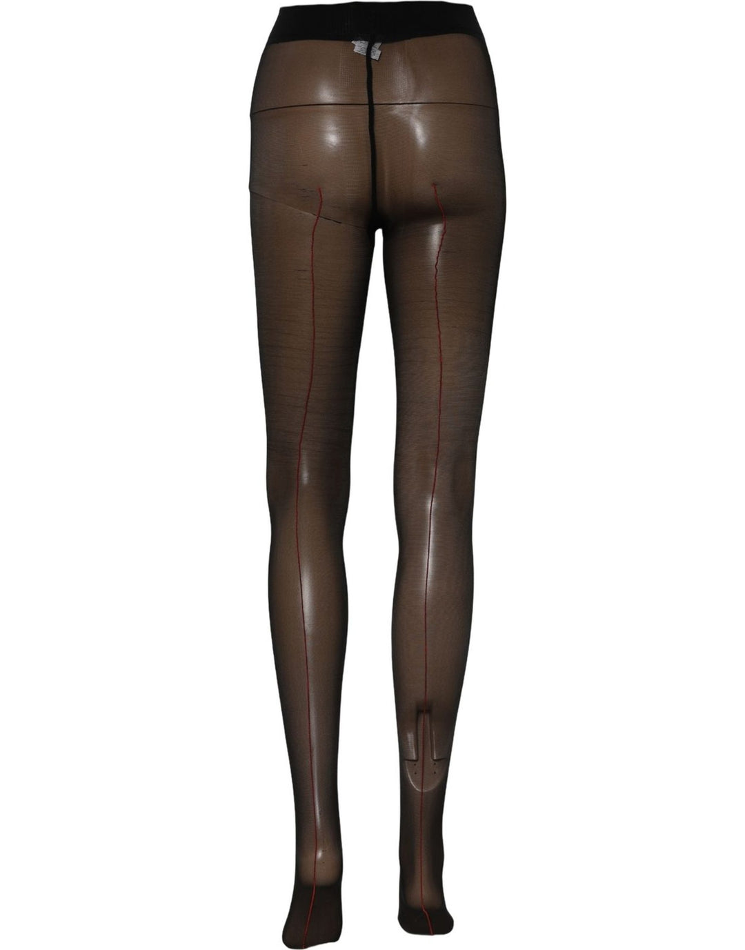 Dolce &amp; Gabbana Black Nylon Tights Stocking Pantyhose Socks