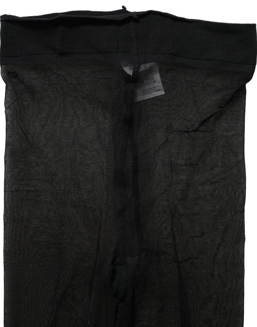 Dolce &amp; Gabbana Black Nylon Tights Stocking Pantyhose Socks
