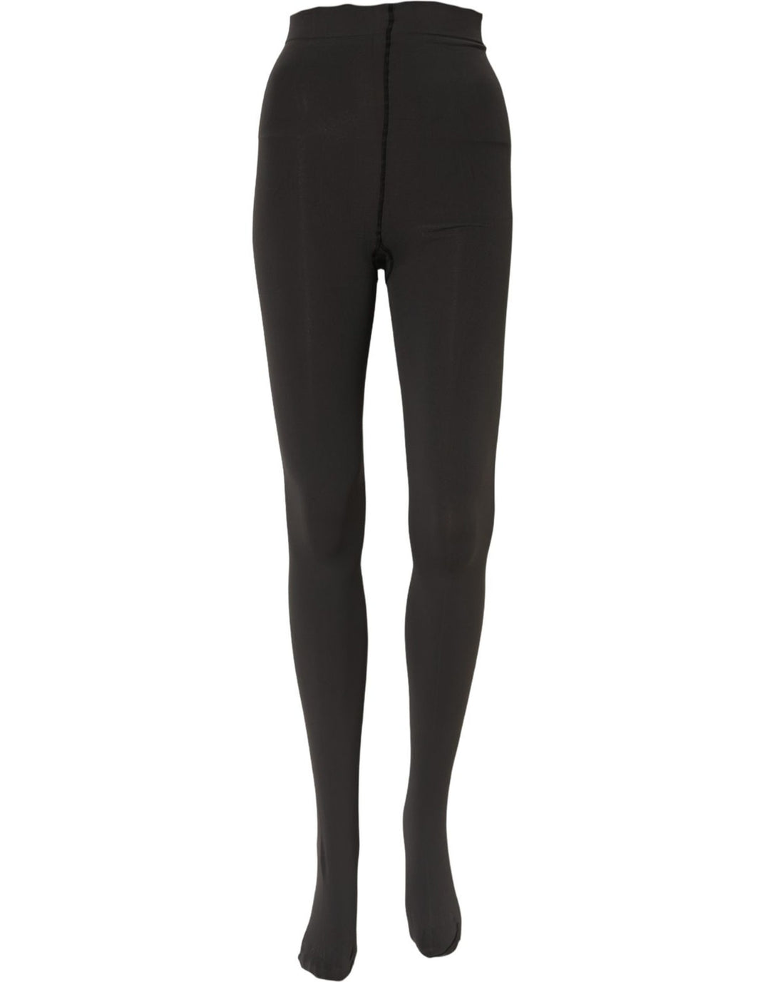 Dolce &amp; Gabbana Black Nylon Tights Stocking Pantyhose Socks