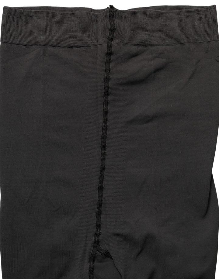 Dolce &amp; Gabbana Black Nylon Tights Stocking Pantyhose Socks