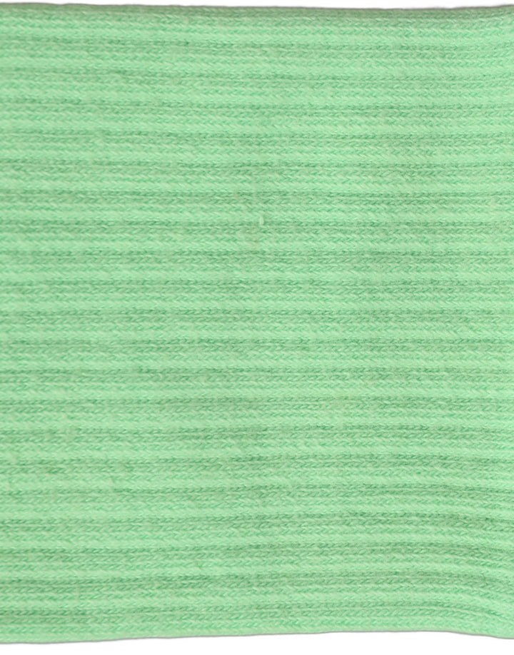 Dolce &amp; Gabbana Green Cotton Ribbed Mid Calf Women Accessory Socks