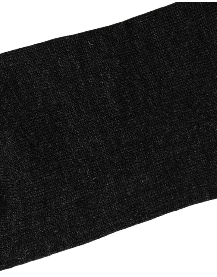 Dolce &amp; Gabbana Dark Gray Sequined Wool Knee High Accessory Socks