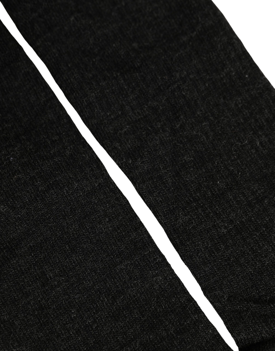Dolce &amp; Gabbana Black Wool DG Logo Mid Calf Accessory Socks