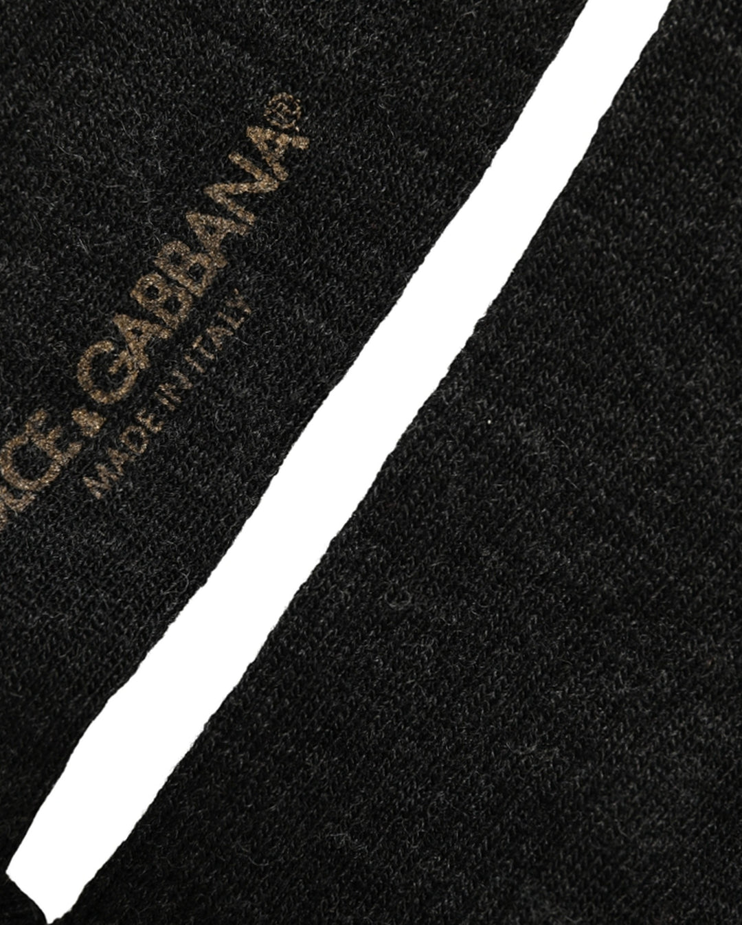 Dolce &amp; Gabbana Black Wool DG Logo Mid Calf Accessory Socks