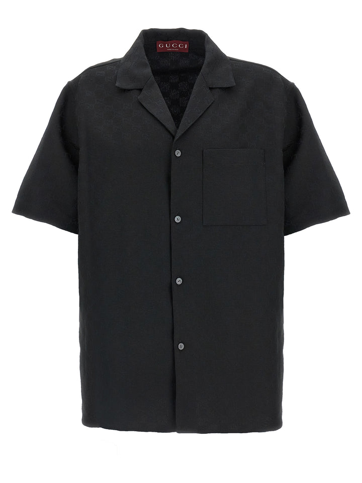 Gucci Black Linen Blouse