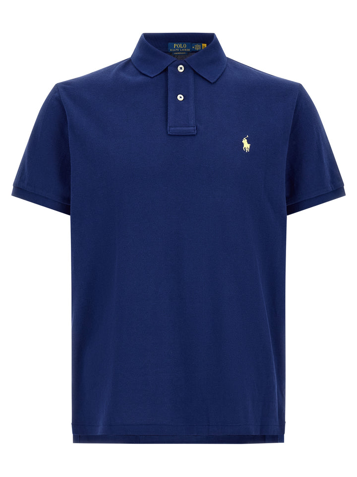 Polo Ralph Lauren Blue Cotton Polo Shirt