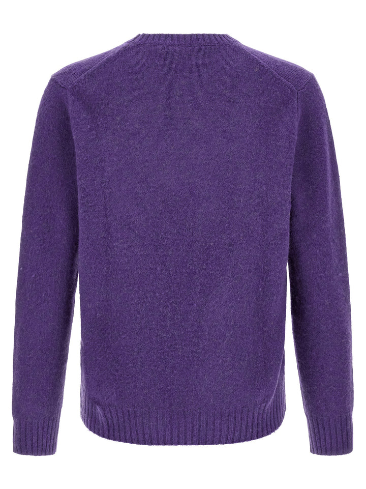 Polo Ralph Lauren Purple Wool Cardigan