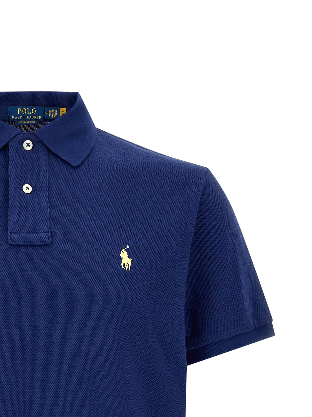 Polo Ralph Lauren Blue Cotton Polo Shirt