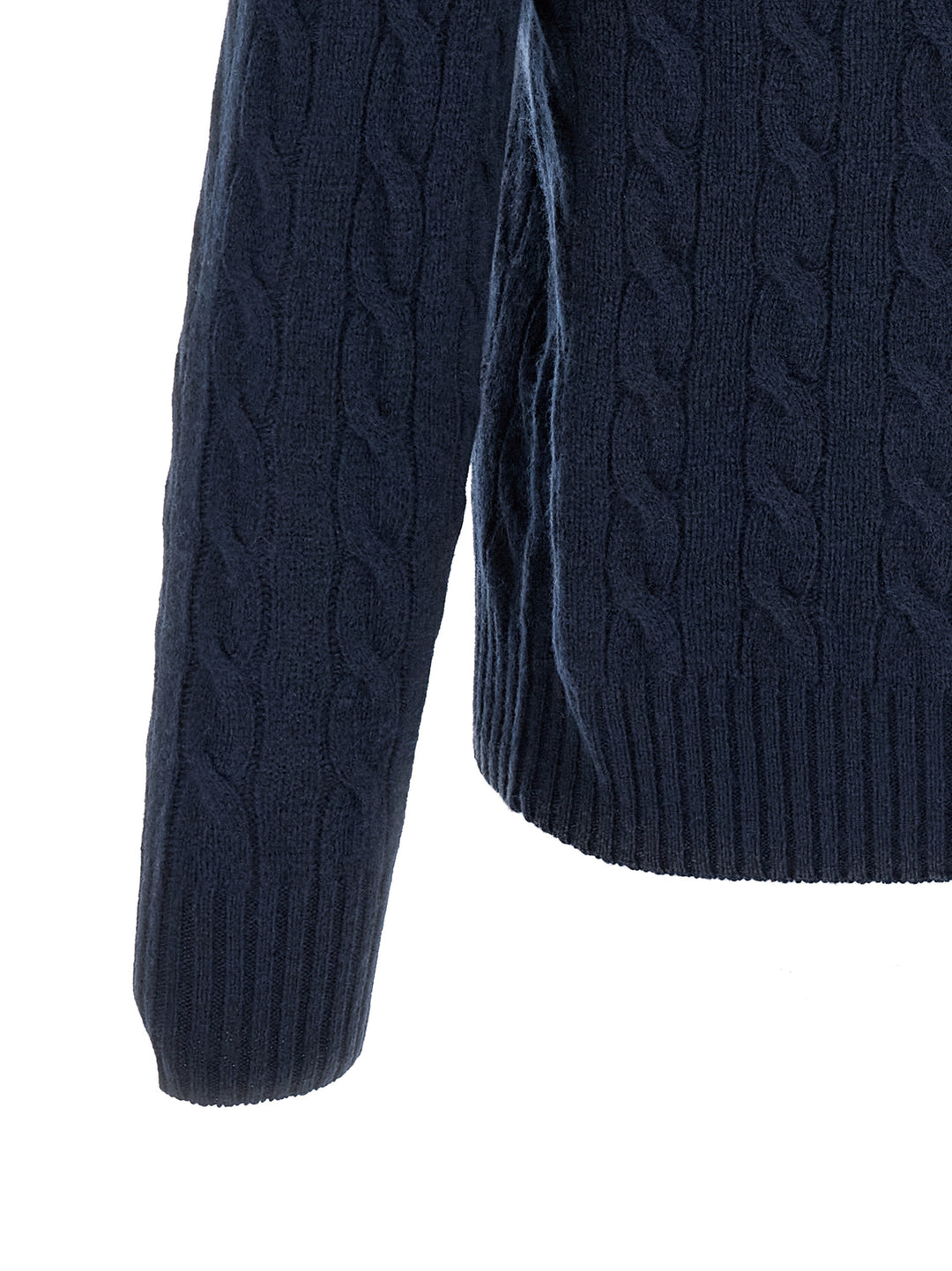 Polo Ralph Lauren Blue Wool Cardigan