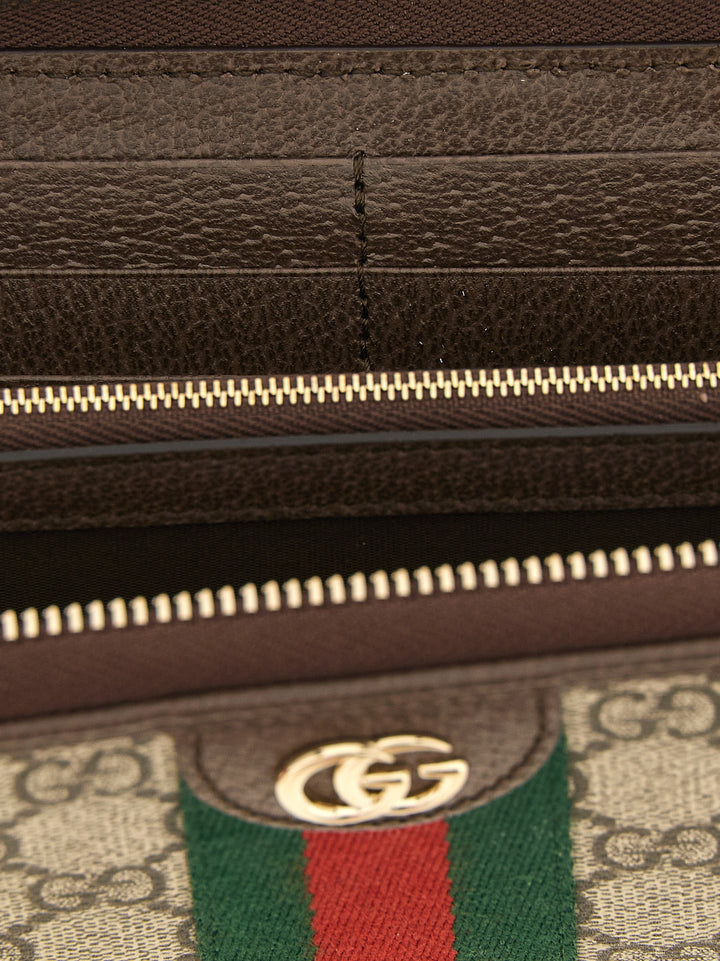 Gucci Brown Polyethylene Cardholder