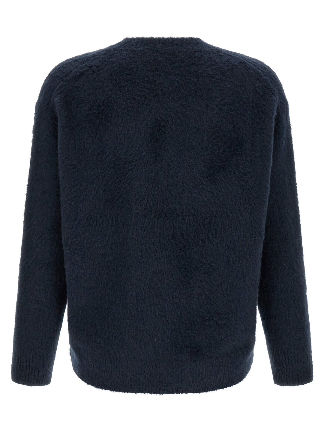 Roberto Collina Blue Cotton Cardigan