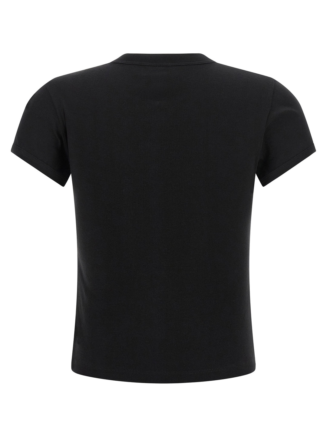Saint Laurent Black Cotton T-Shirt