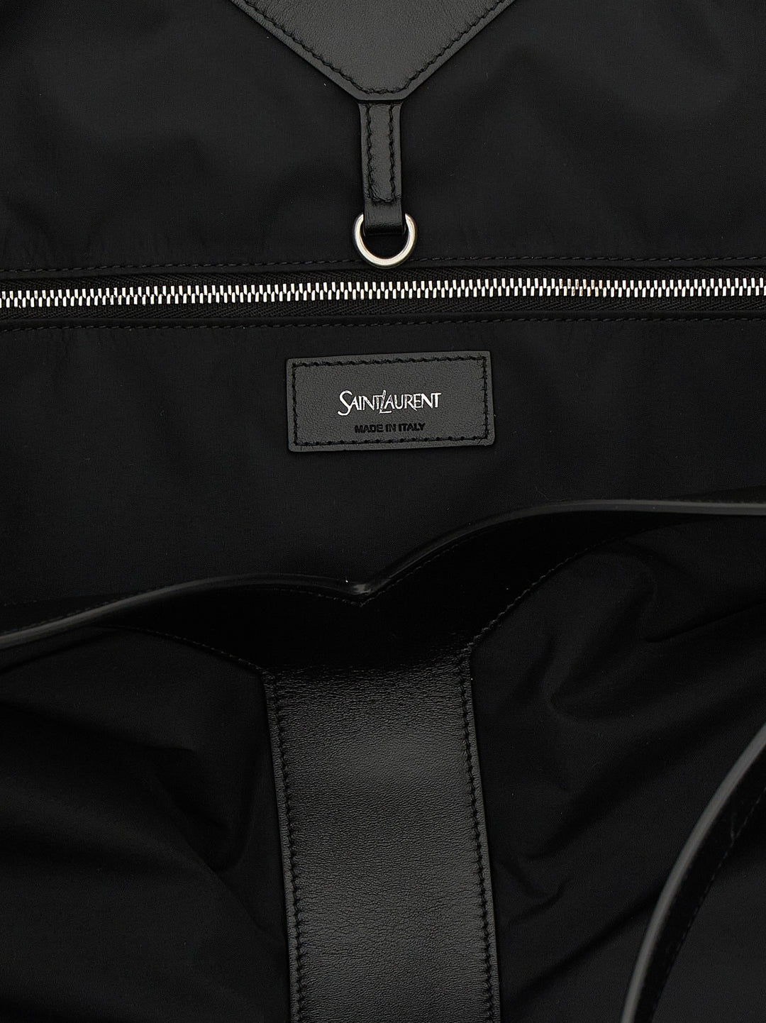 Saint Laurent Black Calfskin Tote Bag