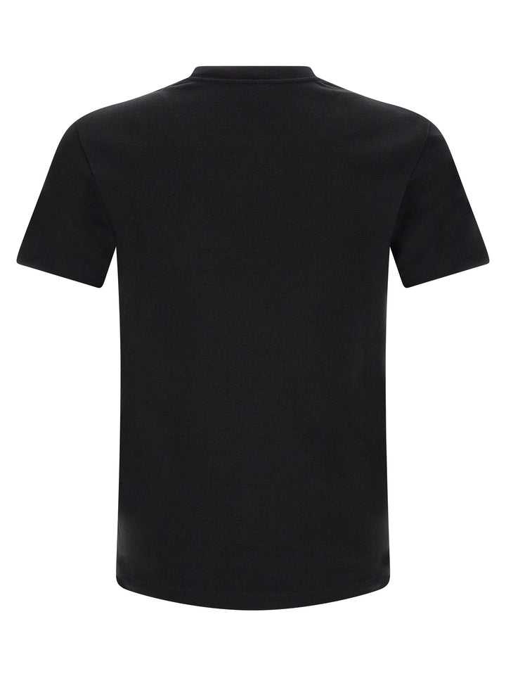 Saint Laurent Black Cotton T-Shirt
