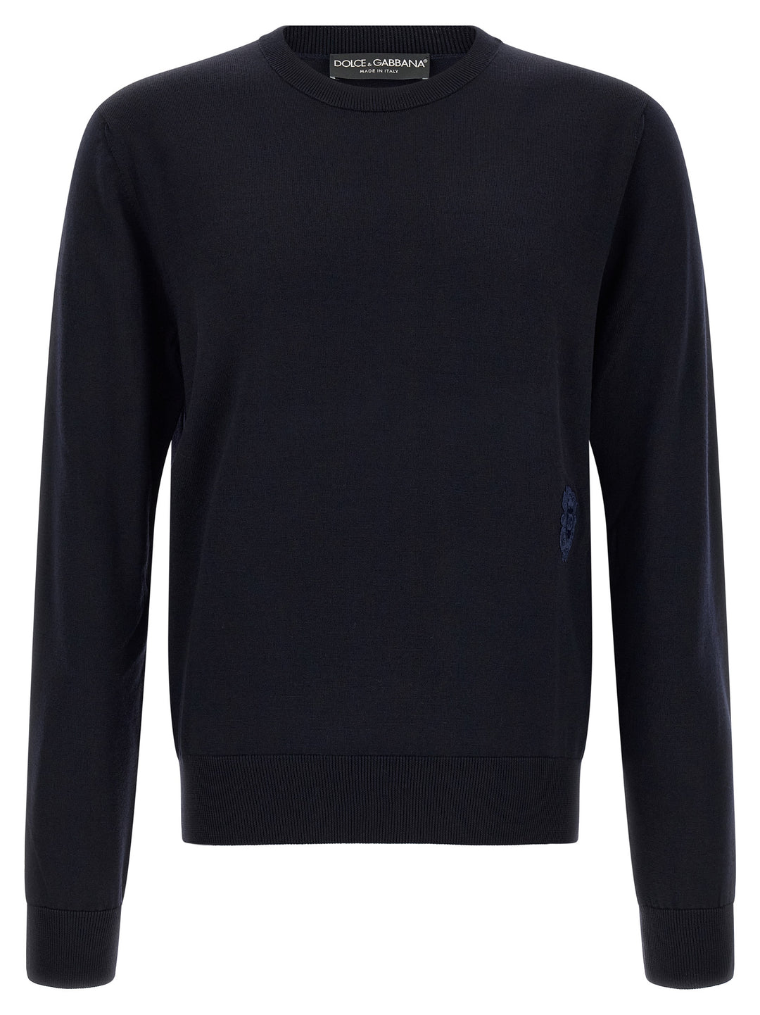 Dolce &amp; Gabbana Blue Virgin Wool Cardigan