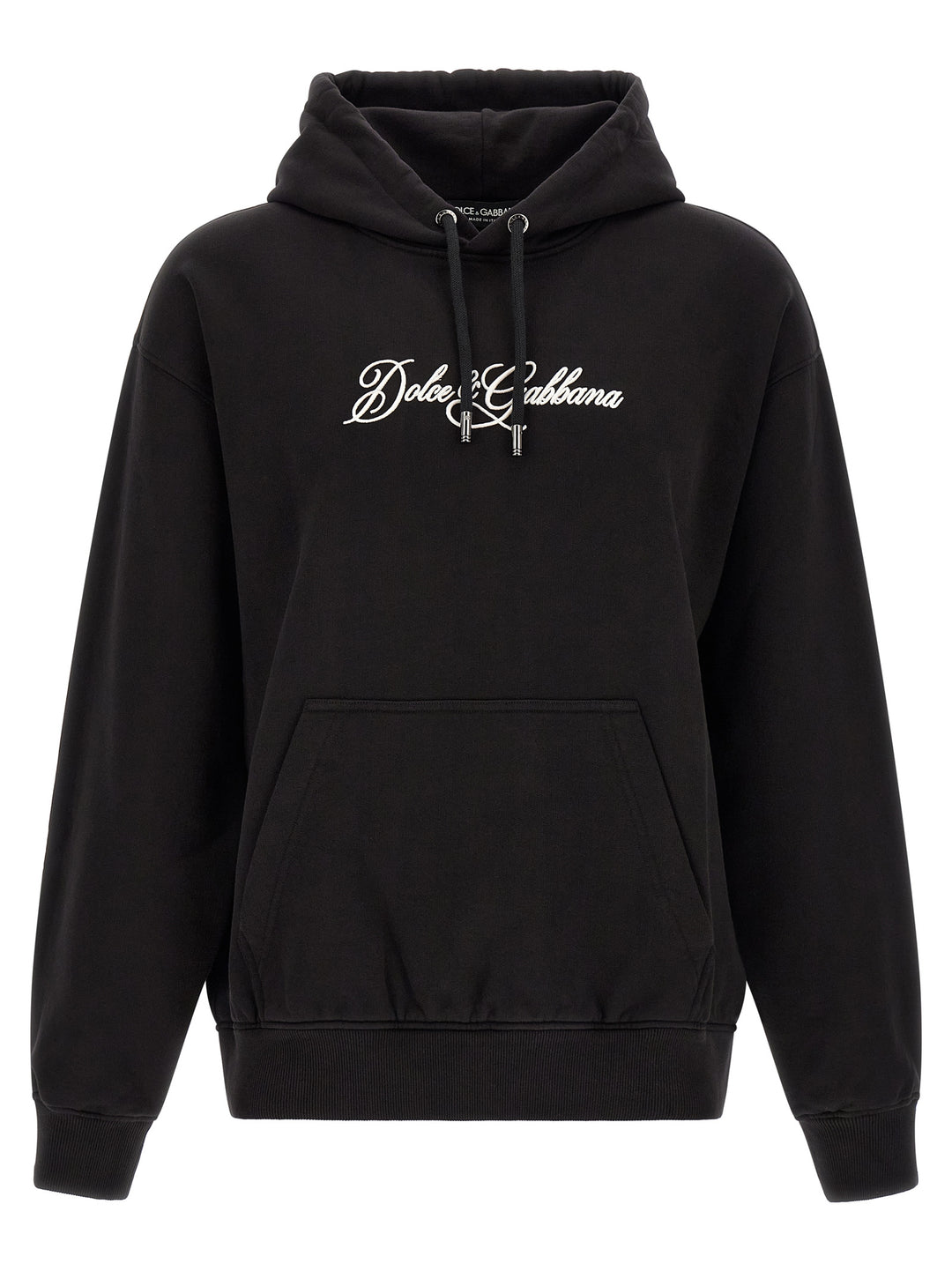 Dolce &amp; Gabbana Black Cotton Sweatshirt