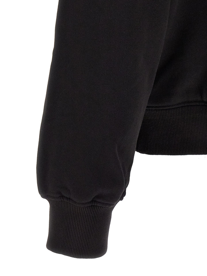 Dolce &amp; Gabbana Black Cotton Sweatshirt